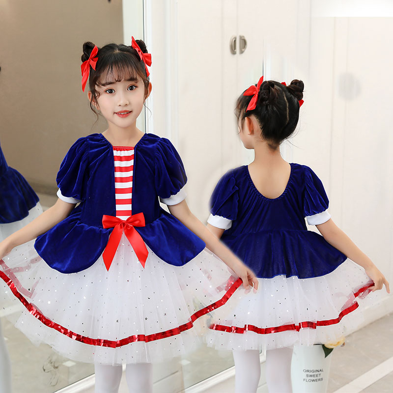儿童蓬蓬裙演出服幼儿园舞蹈服