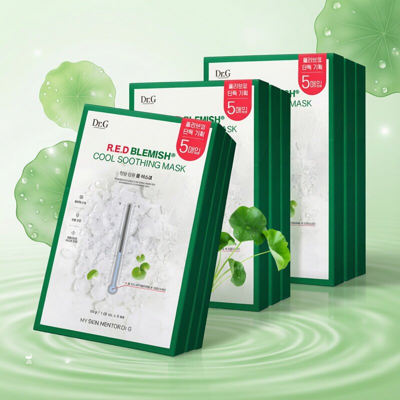 韩国蒂迩肌Dr.G舒润修护面膜男女补水保湿收缩毛孔淡化痘印护肤品