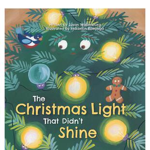 Shine 英文儿童绘本 圣诞灯 that Didn Light 不亮 Christmas 原版 预售
