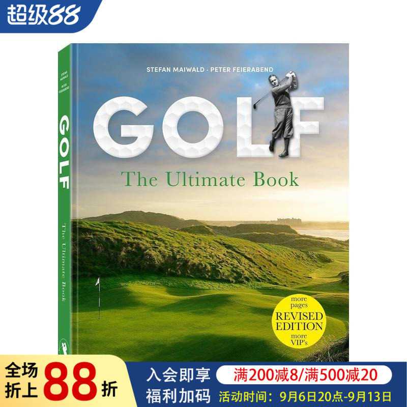 【预售】高尔夫指南:修订版 Golf – The Ultimate Book :Revised Edition 原版英文运动图书