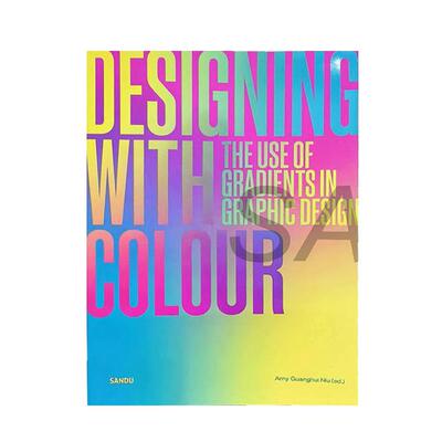 【预售】色彩设计：平面设计中的渐变应用 DESIGNING WITH COLOUR:The Use of Gradients in Graphic  原版英文字体图案标志设计
