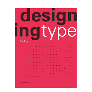 【预售】字体设计指南 第二版 Designing Type 英文原版字体平面设计书籍进口