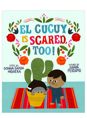 【现货】小夜魔也会害怕啊！El Cucuy Is Scared, Too! 4-8岁儿童趣味睡前安心故事绘本 Juliana Perdomo 英文原版 友情书籍进口