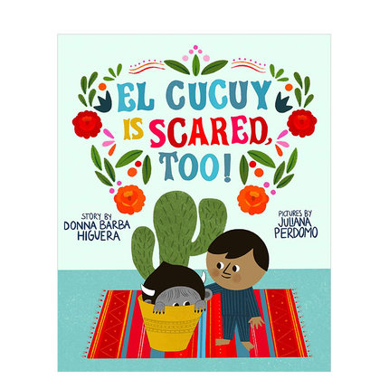 【现货】小夜魔也会害怕啊！El Cucuy Is Scared, Too! 4-8岁儿童趣味睡前安心故事绘本 Juliana Perdomo 英文原版 友情书籍进口