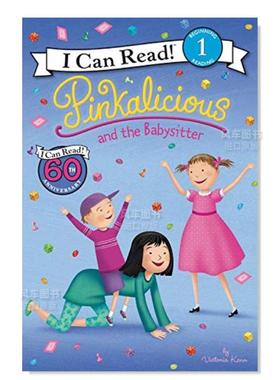 【现货】【粉红公主】保姆 Pinkalicious and the Babysitter英文儿童绘本原版图书进口书籍Kann, Victoria