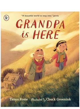 【预售】爷爷在这里 Grandpa Is Here 原版英文儿童绘本图书