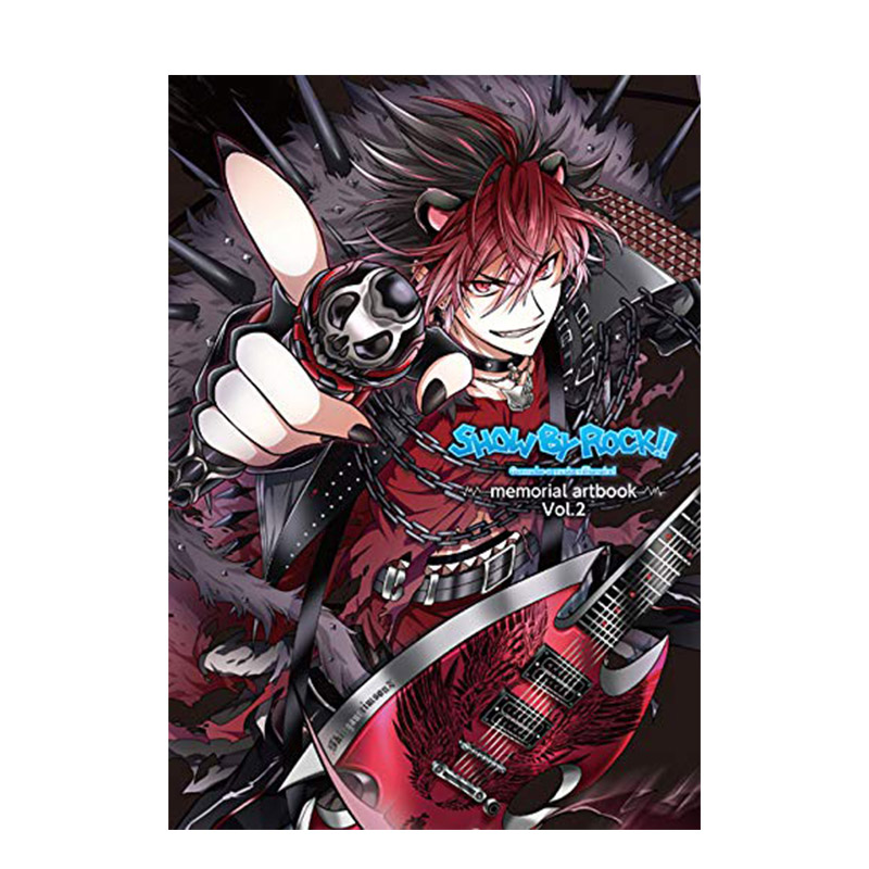 【现货】摇滚都市 纪念画集2 SHOW BY ROCK! memorial artbook vol.2 游戏资料设定集 日文原版 三丽鸥书籍进口