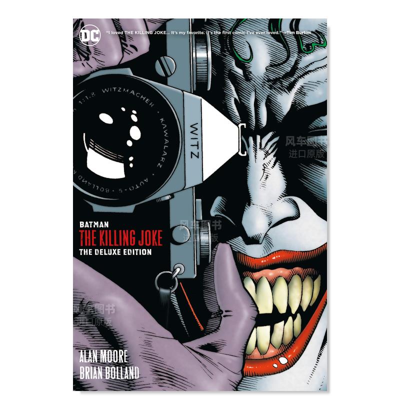 【现货】DC漫画蝙蝠侠：致命玩笑豪华版 Batman:The Killing Joke Deluxe Alan Moore英文漫画书原版进口图书超级英雄系列美漫-封面