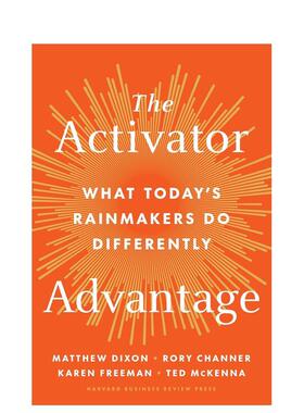 【预售】者优势 The Activator Advantage 原版英文商业行销 进口图书