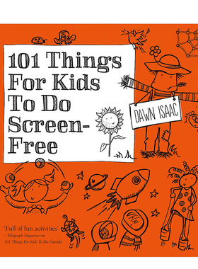 【现货】101件让孩子不用看手机屏幕做的事情 101 Things for Kids 英文儿童活动书书籍进口原版