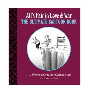 All’s War书籍进口原版 现货 and Love Fair 纽约客爱情讽刺幽默漫画