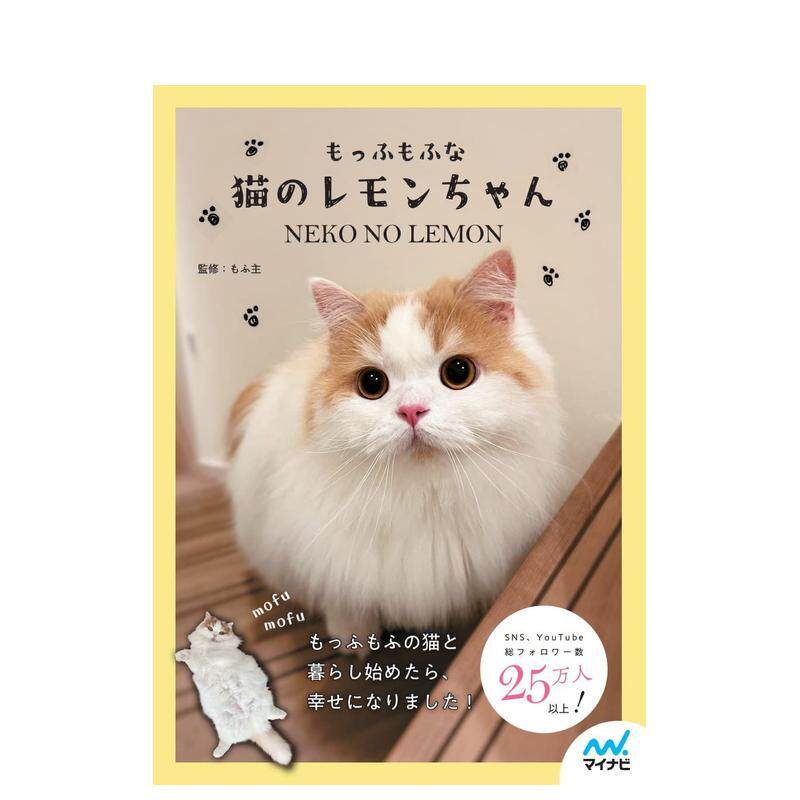 【现货】猫咪柠檬 照片集 もっふもふな猫のレモンちゃん 日文原版进口外版图书