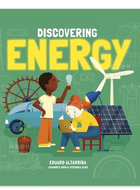 【现货】发现能源 Discovering Energy英文儿童绘本原版图书外版进口书籍Veronica Sanz, Eduard Altarriba button books