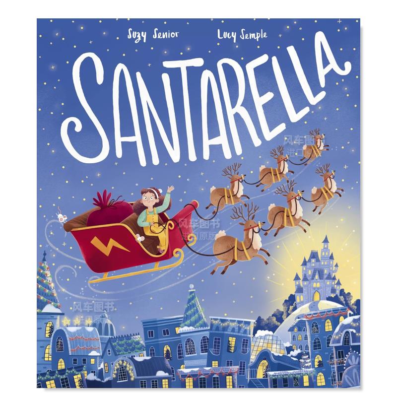 圣诞灰姑娘Santarella英文儿童