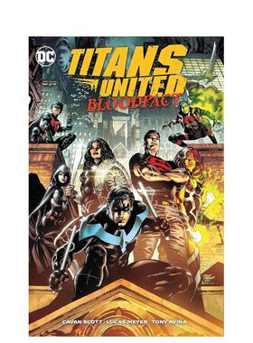 【现货】英文漫画 泰坦联队：血契 Titans United: Bloodpact 原版英文图书