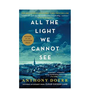 【预售】所有我们看不见的光 【2015普利策奖】All the Light We Cannot See 原版英文文学小说图书