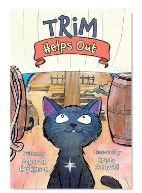 【预售】修剪有帮助 Trim Helps Out 英文原版儿童分级阅读桥梁书7-9岁英语启蒙读物 Deborah Hopkinson