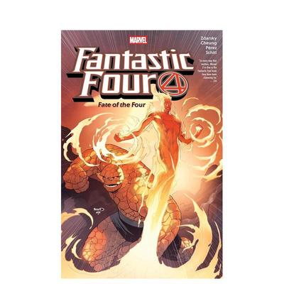 【预售】漫威漫画  神奇四侠：四人命运 Fantastic Four by Chip Zdarsky: Fate of the Four 原版英文漫画书 进口图书