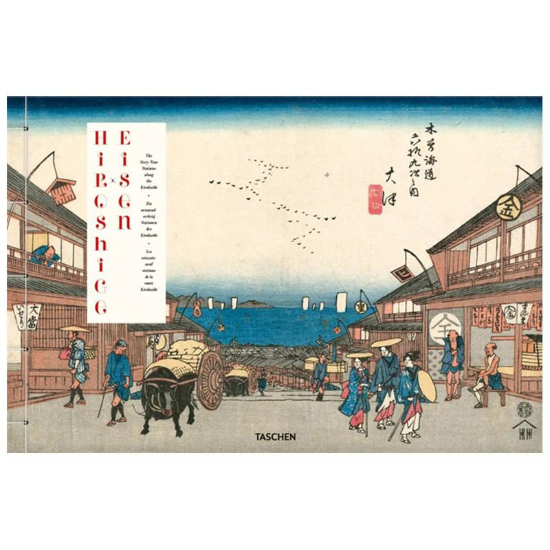 【预售】【TASCHEN】歌川广重和溪齐英泉：木曾街道六十九次 Hiroshige & Eisen. 原版英文艺术画册画集图书书籍