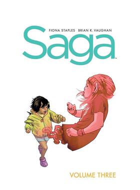 【预售】英文漫画 传奇 卷3：新版 Saga Volume 3: New Edition 原版英文图书