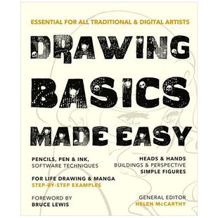 Drawing 简单学 Basics 绘画基础 书籍进口 绘画技巧入门英文原版 现货