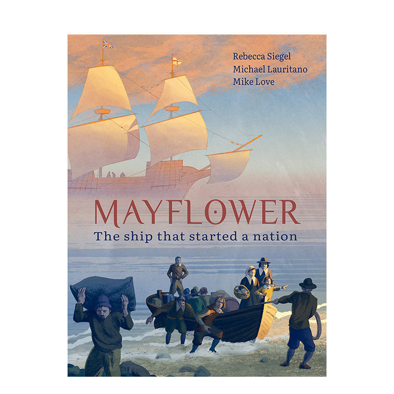 【现货】mayflower 五月花号:一个民族的起点 历史人文故事启蒙 英文
