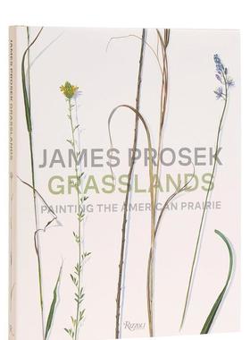 【预售】James Prosek Grasslands：植物自然插画 Painting the American Prairie 原版英文插画原画设定集图书