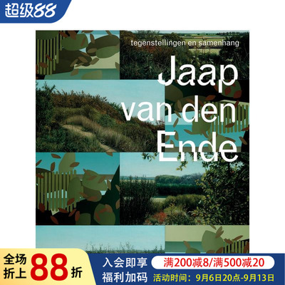 【预售】雅普?范登恩德：矛盾与连贯 Jaap van den Ende: Contradiction and Coherence 原版英文艺术画册画集