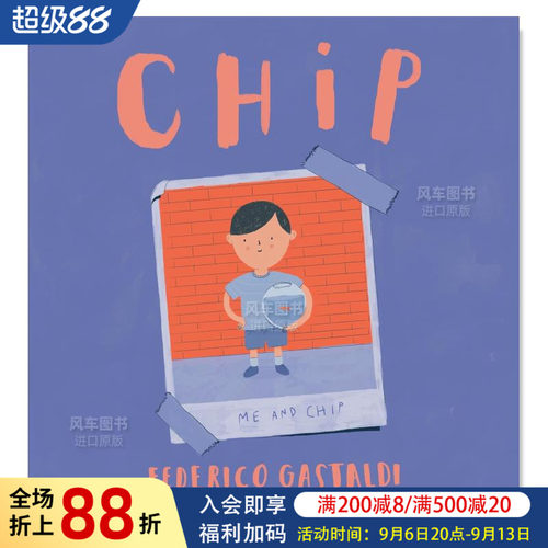 我的宠物Chip英文儿童绘本原版