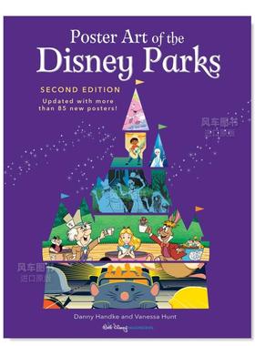 【预售】迪斯尼乐园海报艺术画册（豪华收藏版） Poster Art Of The Disney Parks (Disney Editions Deluxe)  英文原版进口外版