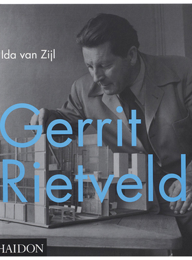 【现货】Gerrit Rietveld，格里特·托马斯·里特维尔德 英文建筑设计图书书籍进口原版