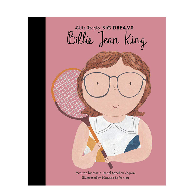 【现货】billie jean king 比利·简·金 儿童绘本 启蒙图书3-6岁书籍