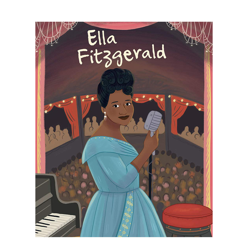 【现货】Ella Fitzgerald: Genius 天才艾拉·菲茨杰拉德 英文原版儿童艺术启蒙进口图书书籍