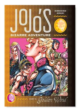 【现货】JOJO的奇妙冒险第五部:黄金之风卷2 荒木飞吕彦 JoJo's Bizarre Adventure:Part5 Golden Wind,Vol.2 英文漫画书原版书籍