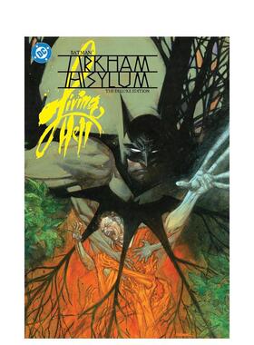 【现货】DC漫画 蝙蝠侠：阿卡姆疯人院 人间炼狱 2025豪华版 Batman: Arkham Asylum Living Hell 英文漫画书原版进口美漫图书籍