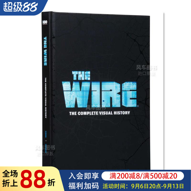 【预售】The Wire 火线 The Complete Visual History 幕后制作过程 采访 HBO 进口英文正版书籍