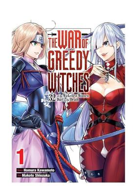 【预售】贪婪魔女之战 苐1卷 The War of Greedy Witches， Vol. 1 原版英文漫画书图书书籍