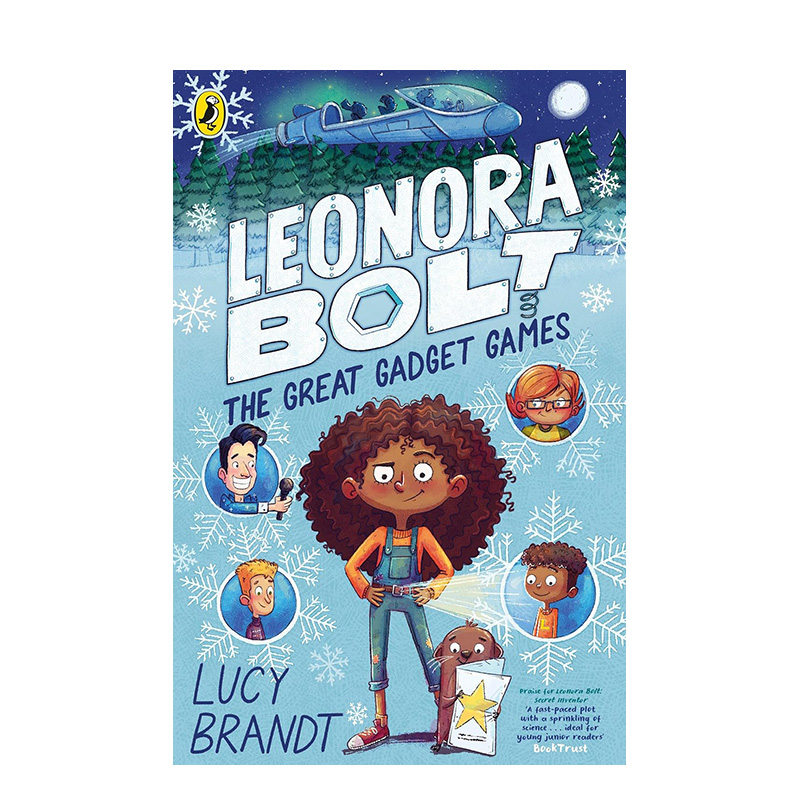 【预 售】Leonora Bolt：伟大的小玩意游戏 Leonora Bolt: The Great Gadget Games 原版英文儿童故事 书籍/杂志/报纸 儿童读物原版书 原图主图