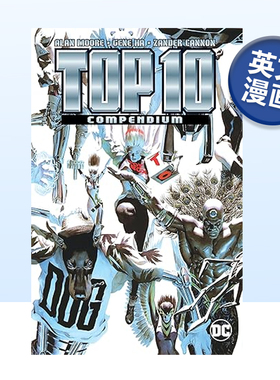 【预售】DC经典漫画前十 完全收藏版 Top 10 Compendium 平装 英文漫画书原版进口图书美漫书籍 Alan Moore