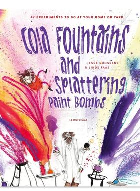 【现货】Cola Fountains & Splattering Paint Bombs，可乐喷泉和泼墨轰炸英文儿童绘本 原版图书外版进口书籍