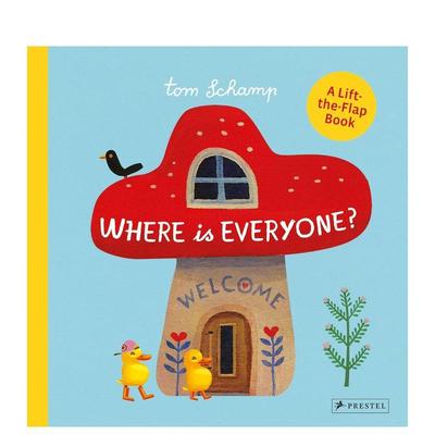 【现货】大家在哪里？ Where Is Everyone? 原版英文儿童绘本图书