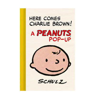 【现货】花生漫画立体书：查理·布朗来了 Here Comes Charlie Brown!A Peanuts Pop-Up 英文漫画书原版进口图书史努比