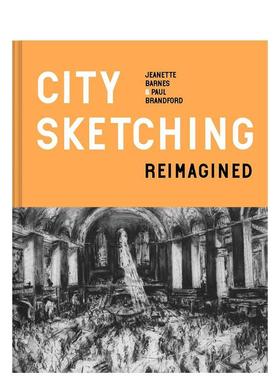 【现货】重识城市素描：想法-练习-灵感 City Sketching Reimagined 原版英文艺术画册画集图书