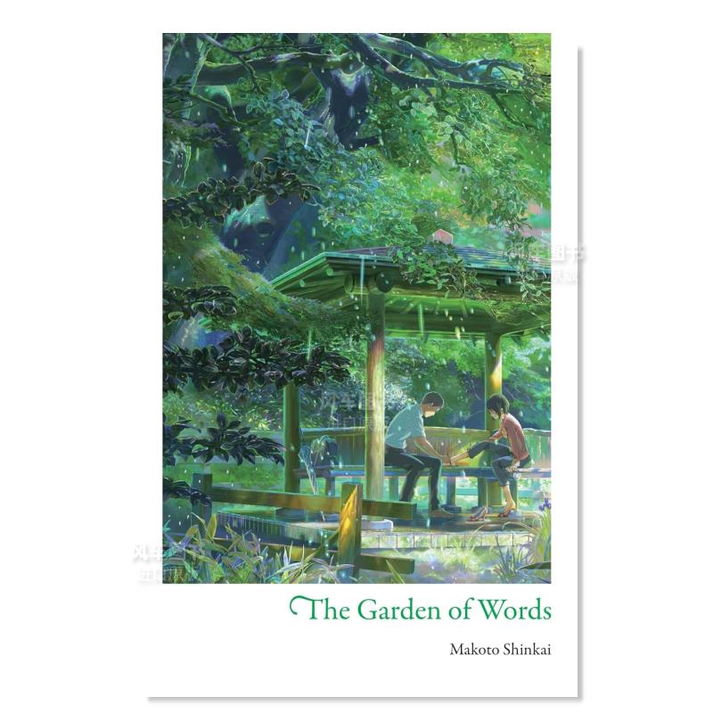 【预售】言叶之庭 The Garden of Words原版图书外版进口书籍英文影视 Makoto Shinkai-封面