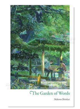 【现货】言叶之庭 The Garden of Words 原版图书外版进口书籍英文影视 Makoto Shinkai