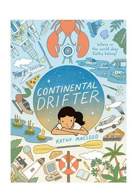 【预售】大陆漂移 Continental Drifter 原版英文儿童漫画