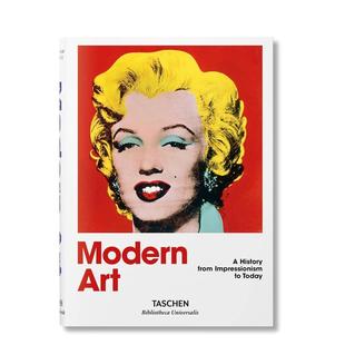 Universalis 英文艺术画册画集图书 现代艺术 原版 Art Modern Bibliotheca 2000 1870 现货