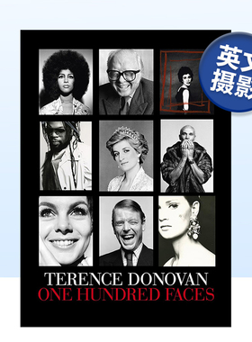 【现货】特伦斯·多诺万：一百张脸 Terence Donovan: One Hundred Faces英文摄影肖像Diana Donovan, David Hillman welbeck