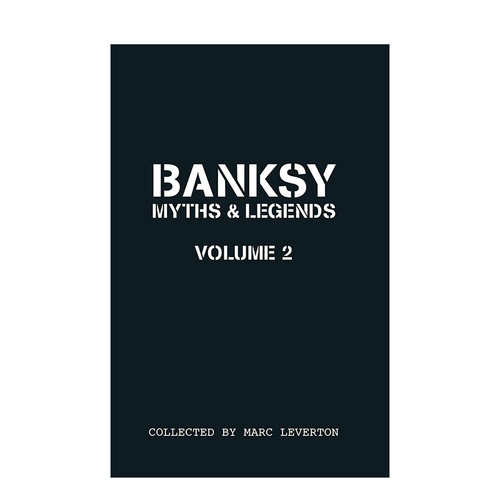 【预售】班克斯传说 第2卷 Banksy Myths & Legends Volume 2 英文原版街头潮流涂鸦艺术 进口图书艺术画册书籍