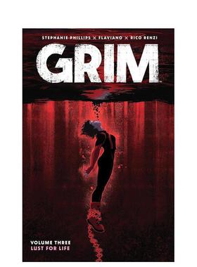 【预售】英文漫画 死神漫画卷3 Grim Vol. 3 原版英文漫画书图书书籍